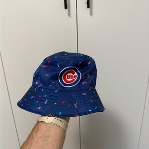 Cubs Kids Blue Bucket Hat